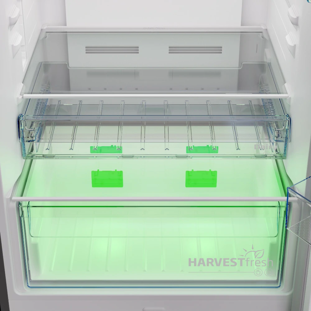 Frigorifero doppia porta Beko no frost 455 LT 70CM SILVER RDNE455E40DSN