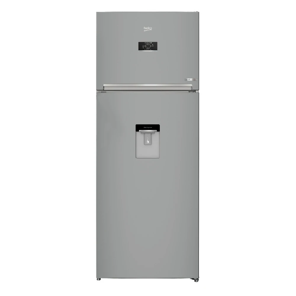 Frigorifero doppia porta Beko no frost 455 LT 70CM SILVER RDNE455E40DSN