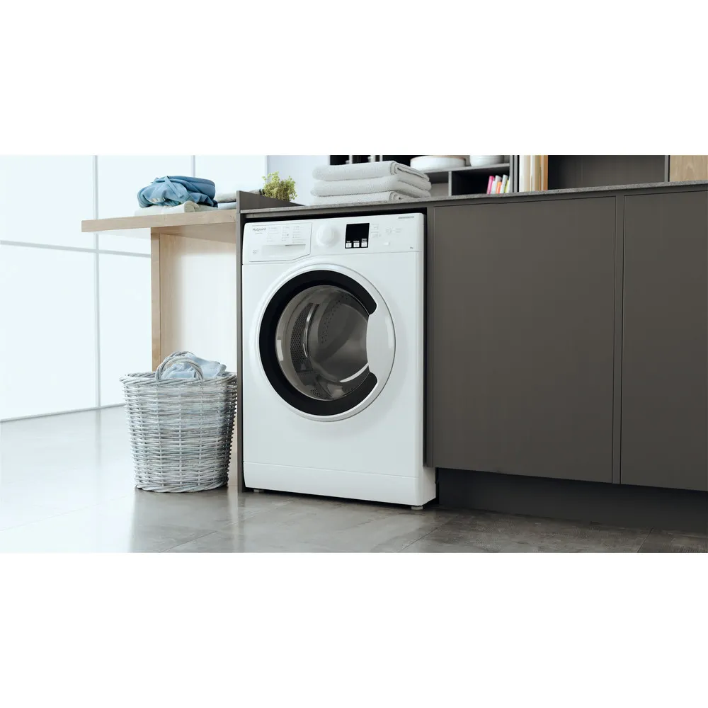 Lavatrice slim 6 kg Hotpoint 1200GIRI RSSF 624 W IT N