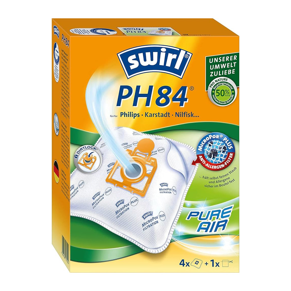 10 Sacchetti Per Aspirapolvere ZZ-Clan Compatibili Elta JL-H3805H | 5 Strati Micropile + 2 Filtri Inclusi | Per Allergici