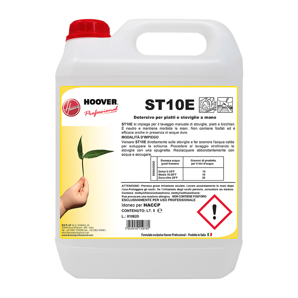 ST10E Detersivo liquido per piatti a mano