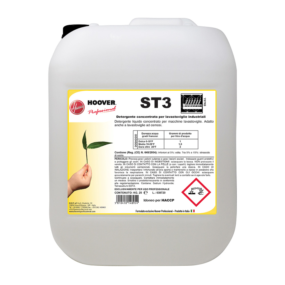 ST3 Detersivo liquido per lavastoviglie