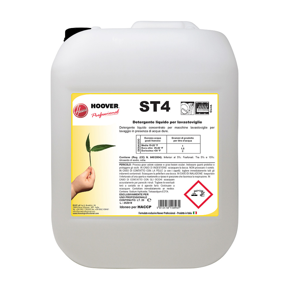 ST4 Detersivo liquido per lavastoviglie
