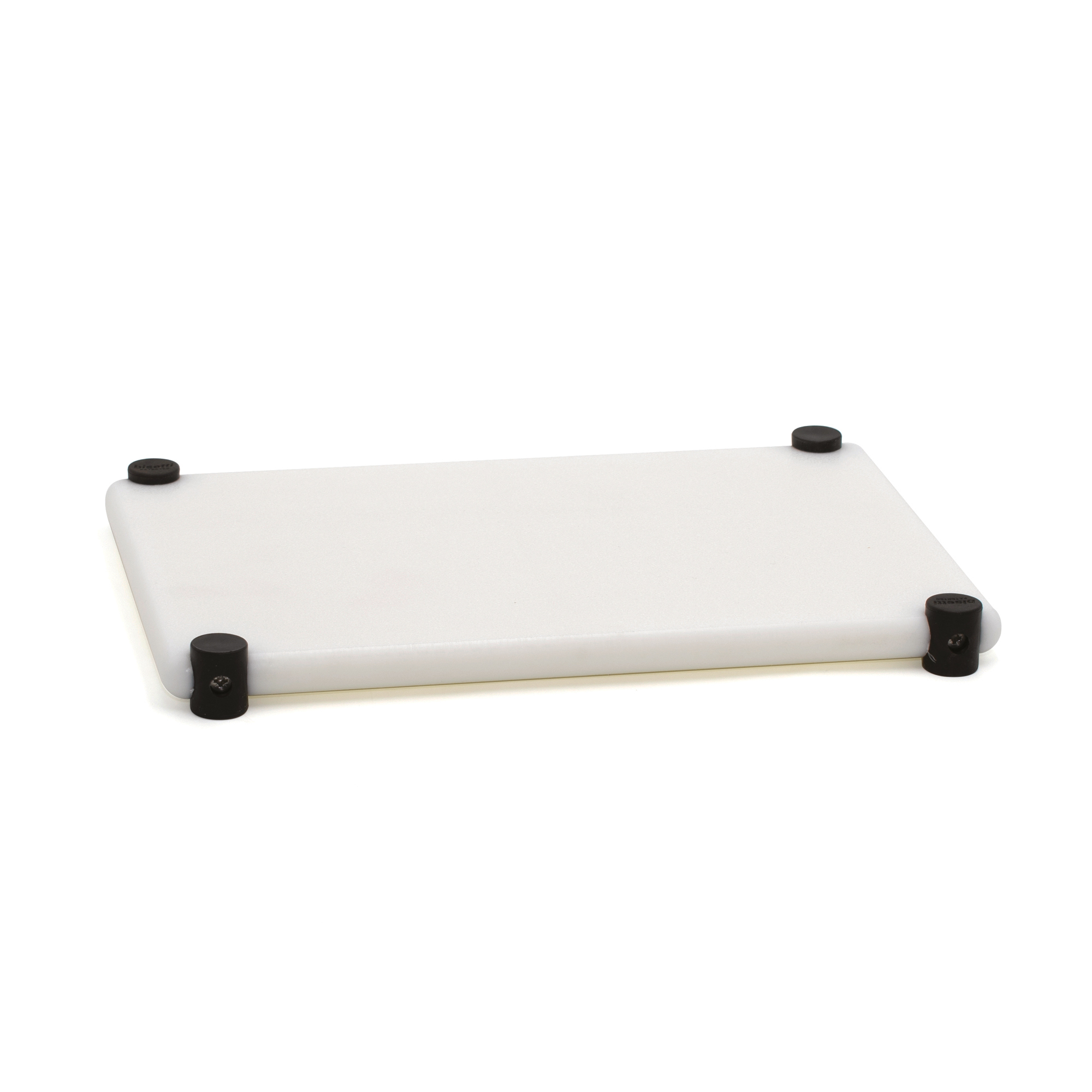 Tagliere bisetti professionale con piedini antiscivolo 30x20 cm nero