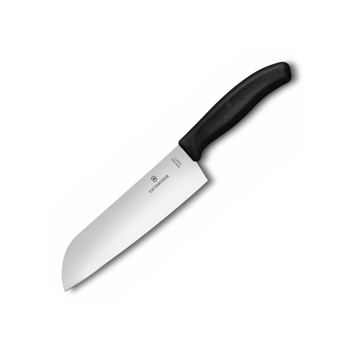 Blister coltello Santoku 17 cm nero - Victorinox Swissclassic