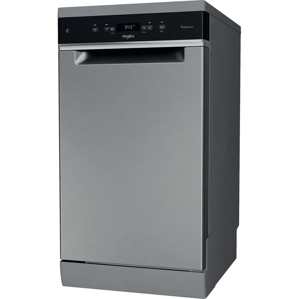 Lavastoviglie slim Whirlpool libera installazione 45CM 10COPER. D INOX WH4FD11CS7A0X
