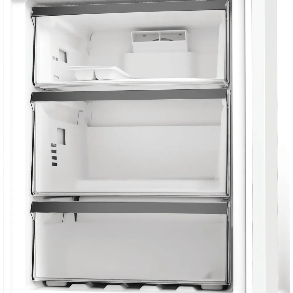 Frigorifero combinato Whirlpool no frost 355 LT 66CM INOX WHK 25404 XP8E