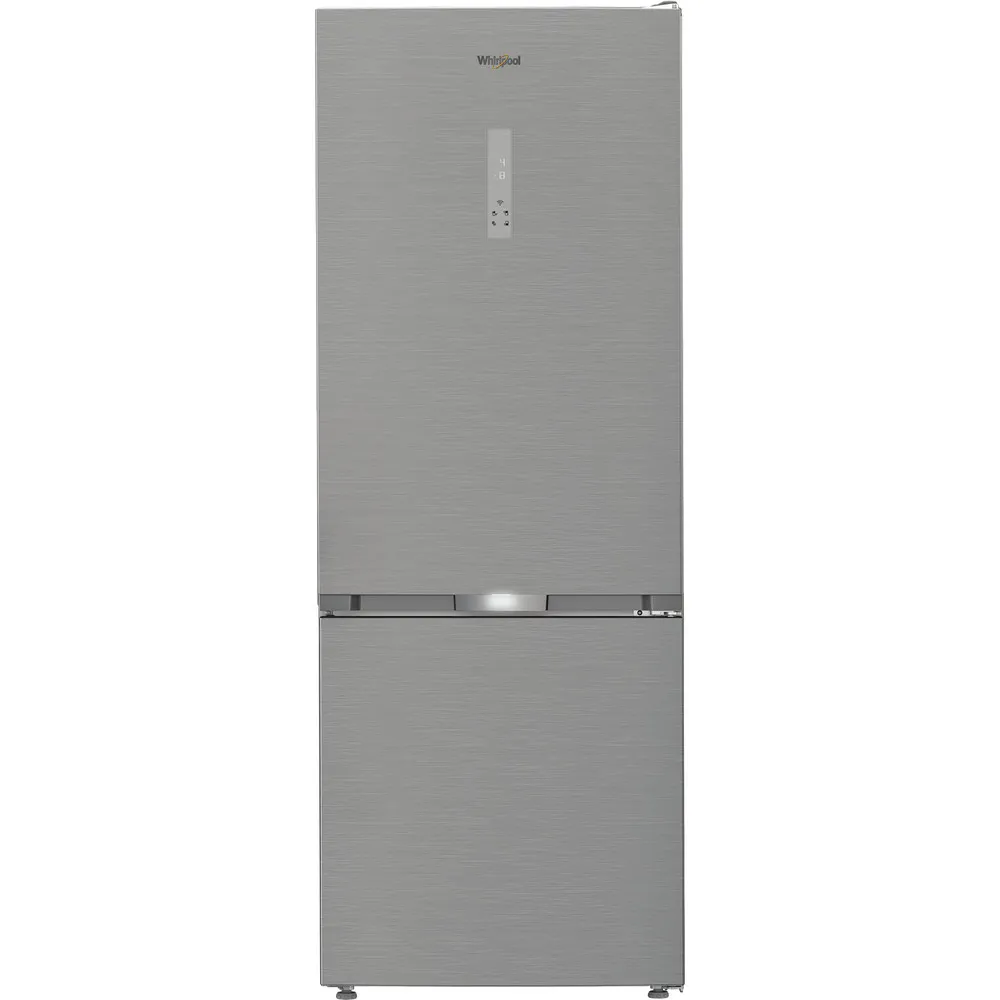Frigorifero combinato Whirlpool 4990 LT DUAL NO FROST 70CM SILVER WHK2 6494 X6E