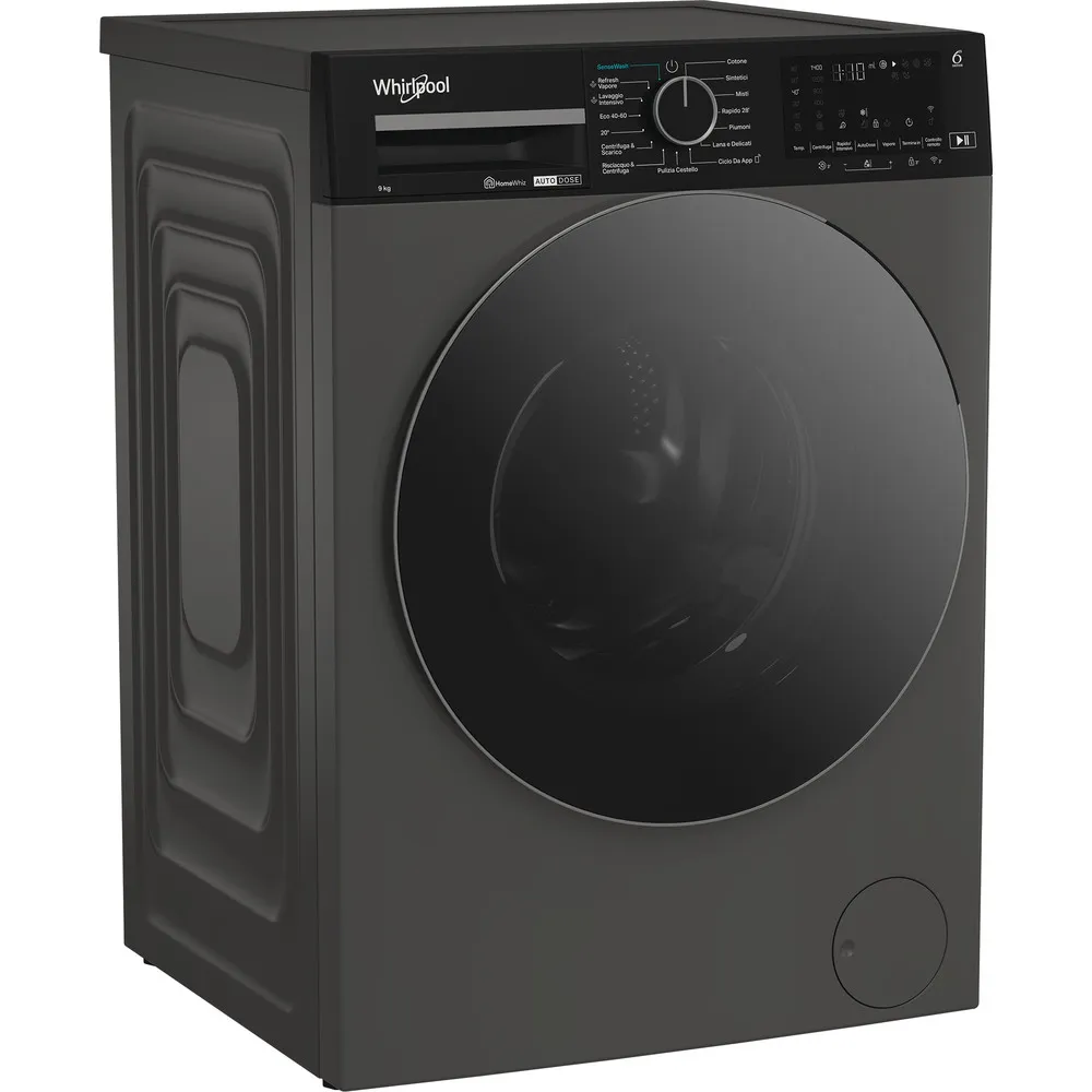 Lavatrice 9 kg Whirlpoo con Wifi GRIGIO WPM 911G ADS IT