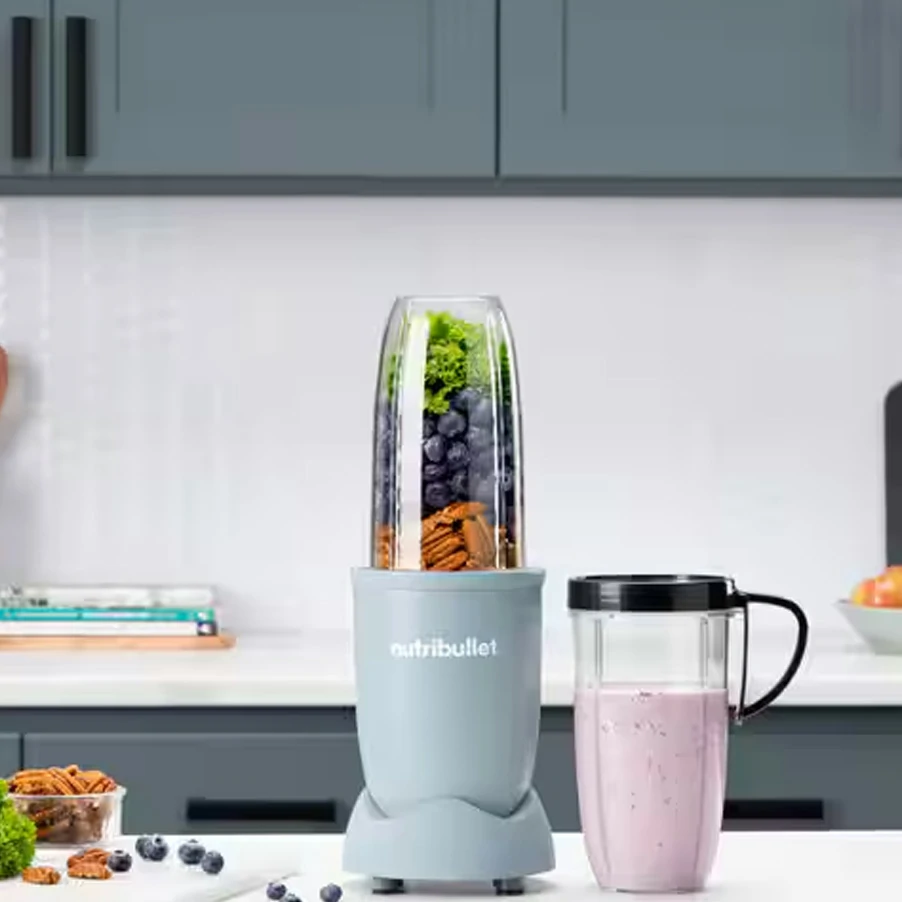 Nutribullet Pro Mineral frullatore 900 W con 4 accessori azzurro