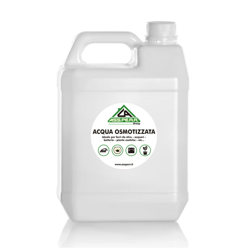 Acqua demineralizzata per ferro da stiro 5 litri