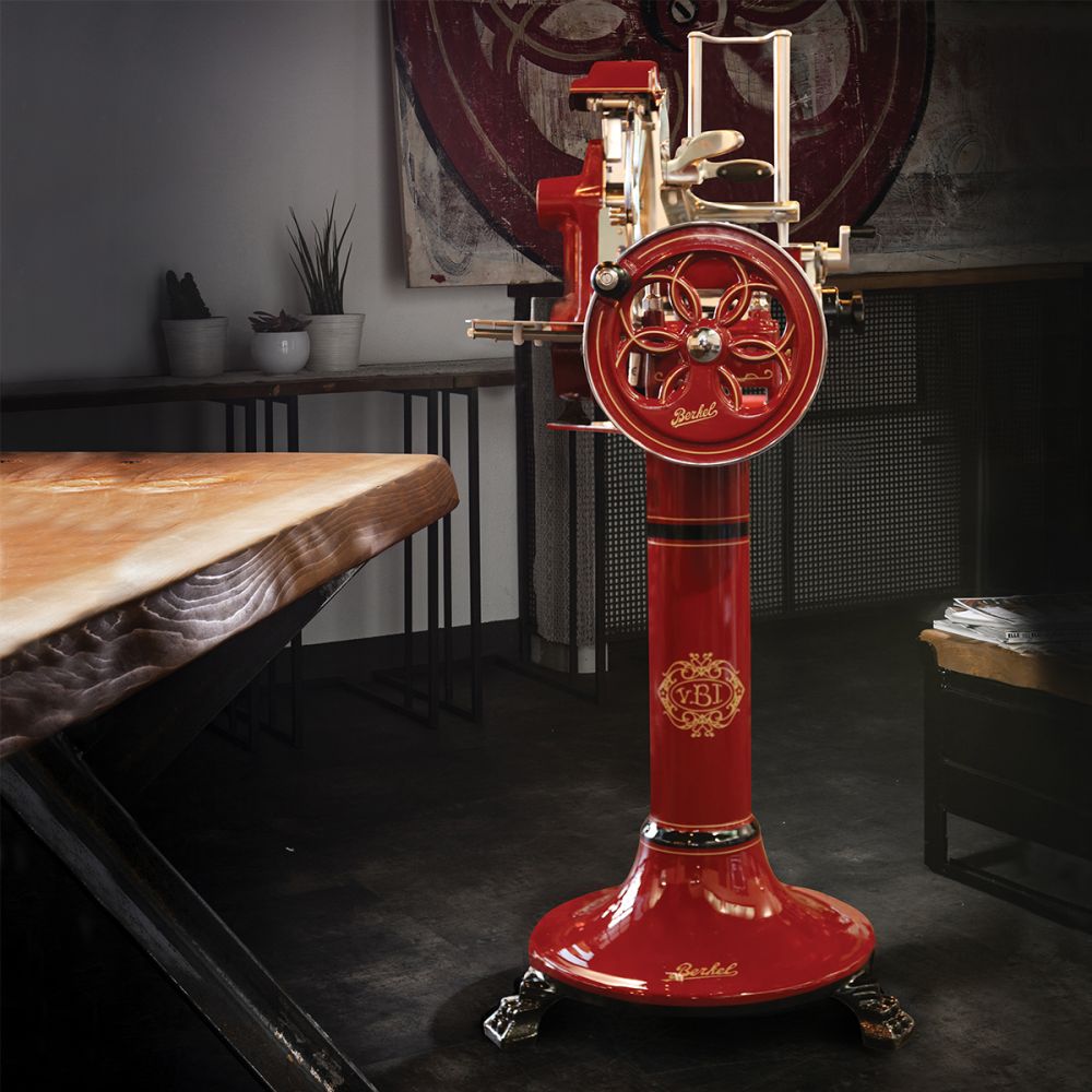 Piedistallo per affettatrice Berkel B2 rosso