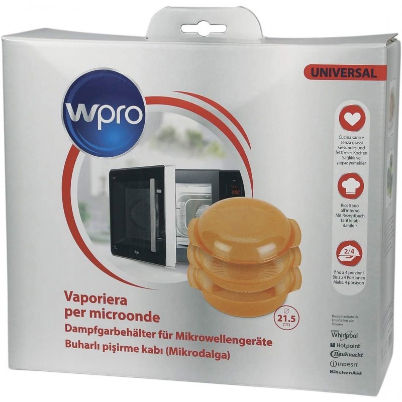 Vaporiera tonda per microonde 1.5 lt