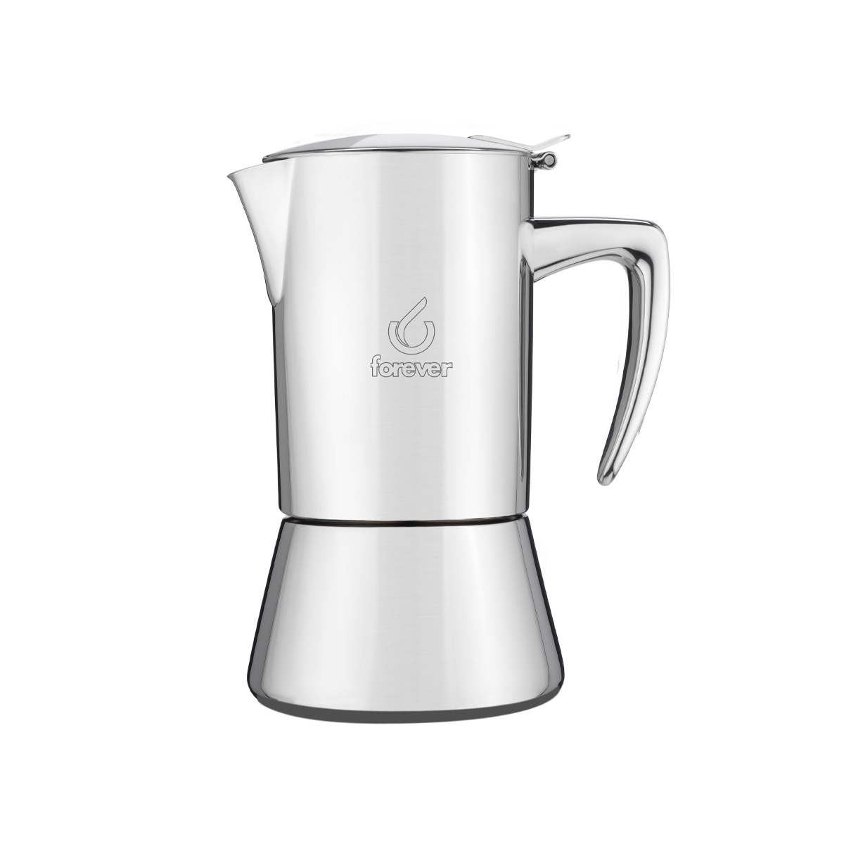 Moka in acciaio inox Miss Diamond 2 tazze