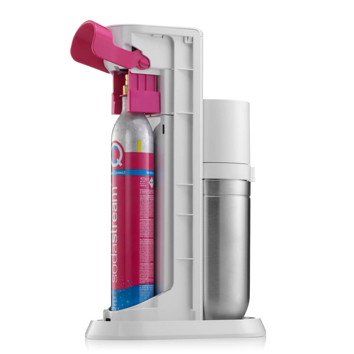 Gasatore Sodastream Duo Bianco con due bottiglie