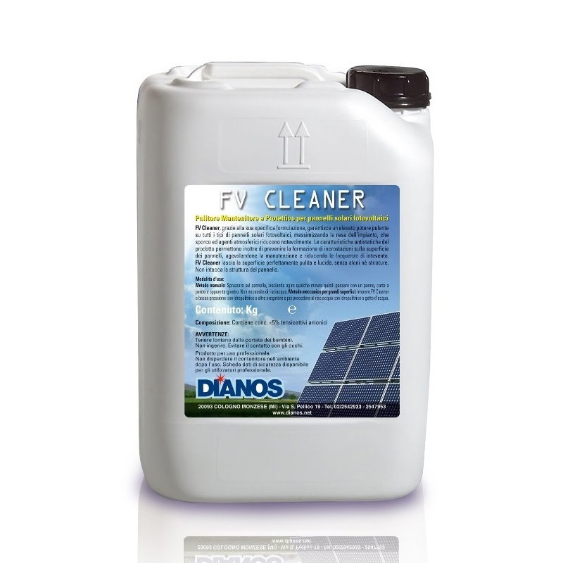 Detergente per pannelli fotovoltaici FV Cleaner 5Kg