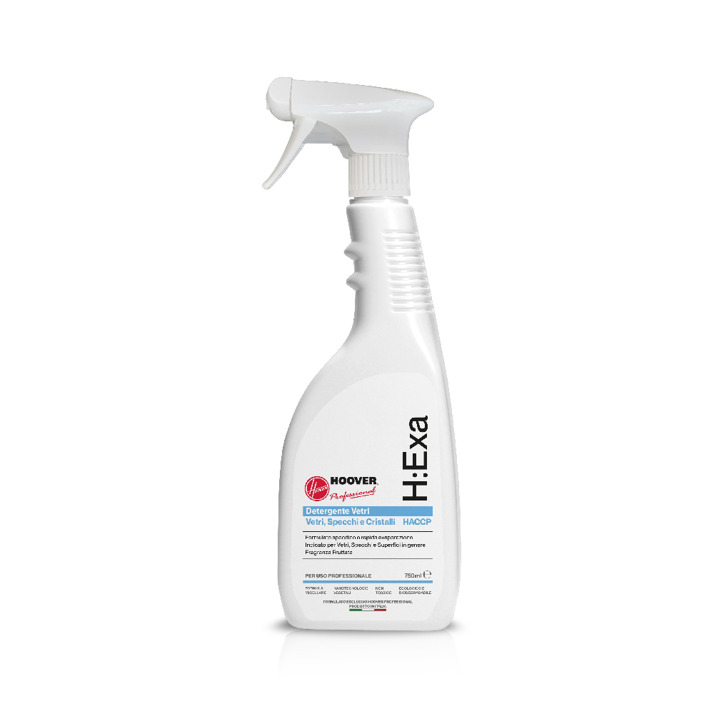 Detergente ecologico vetri e cristalli Exa 750 ml