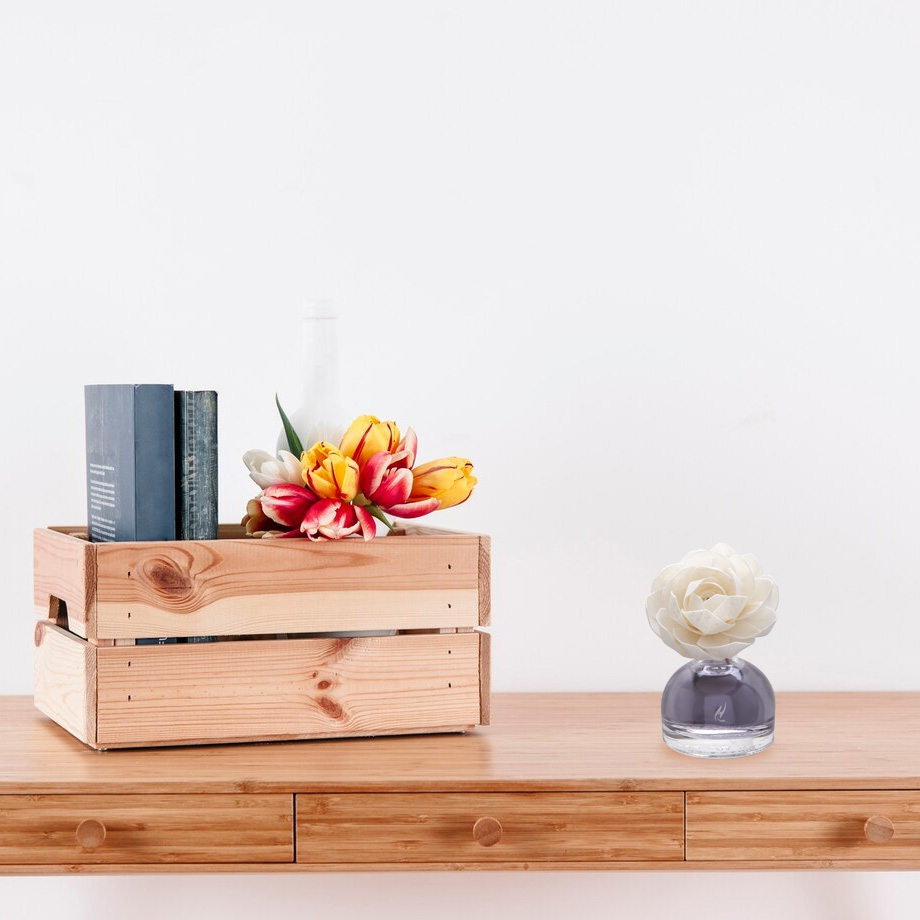 Profumatore ambiente con fiore 100 ml Orchidea nera