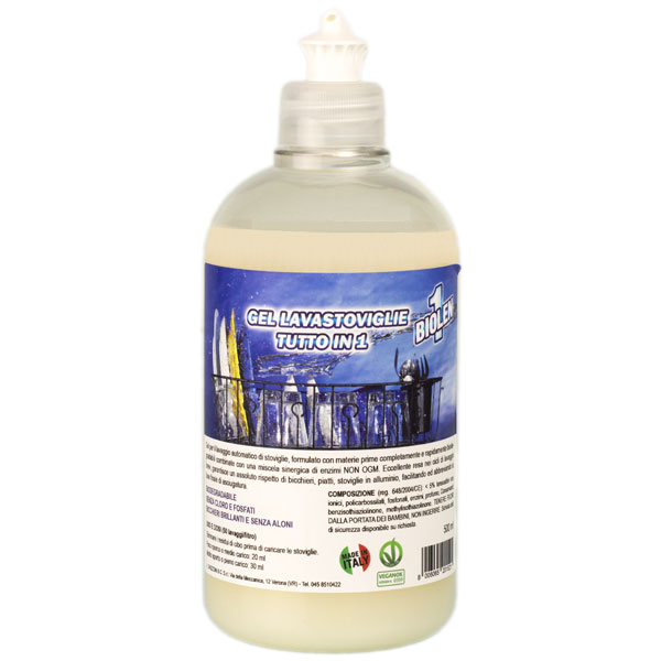 Biolen 1 gel lavastoviglie 500 ml