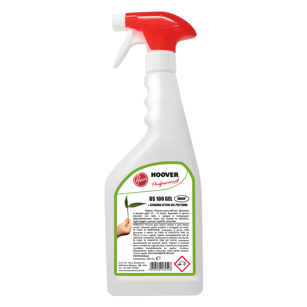 DS100 Gel Forni Sgrassante a schiuma attiva