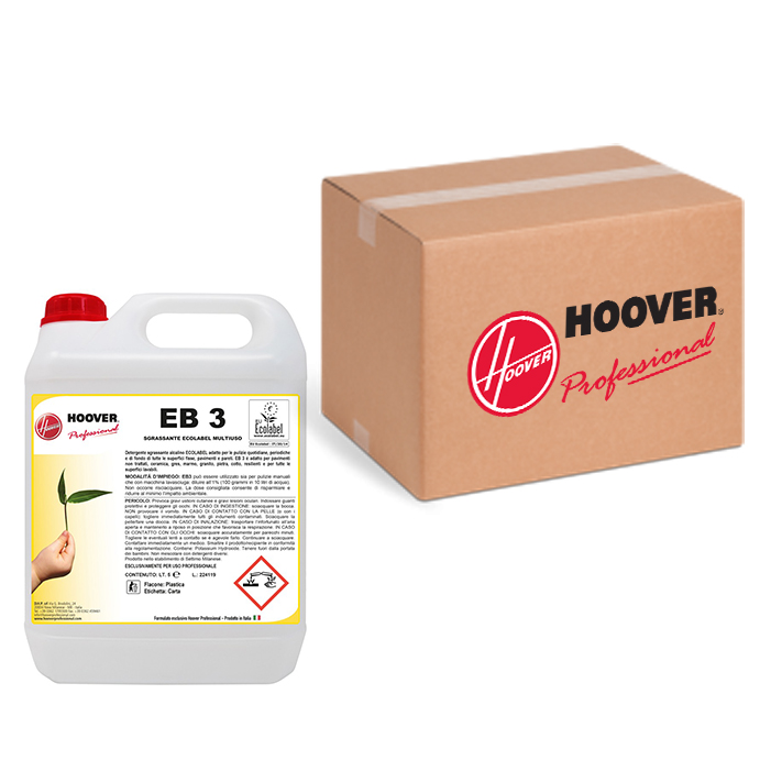 Scatola 4 taniche EB3 Detergente superconcentrato