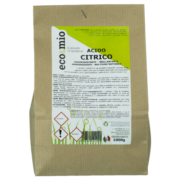 Acido citrico 900 gr