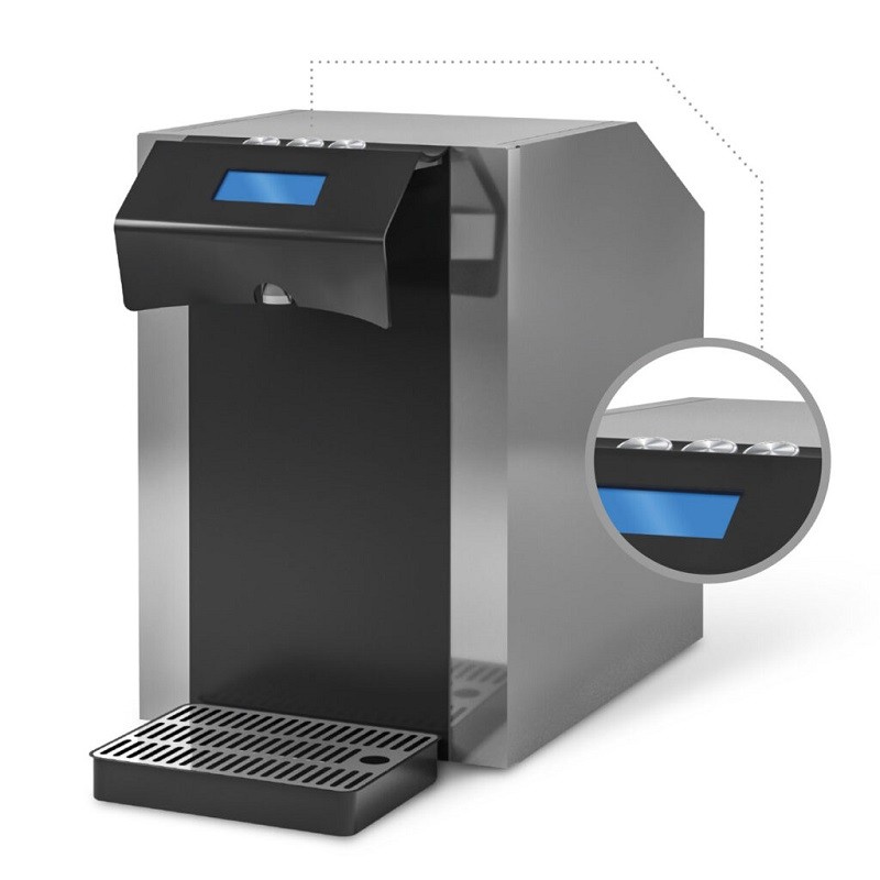 Macchina acqua frigogasatore Euros 120 Natural versione elettrica