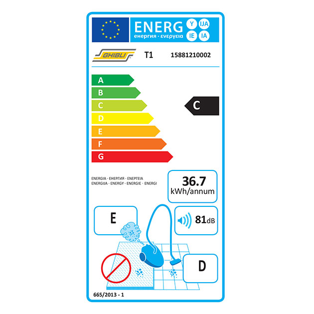 Aspirapolvere professionale a spalla T1