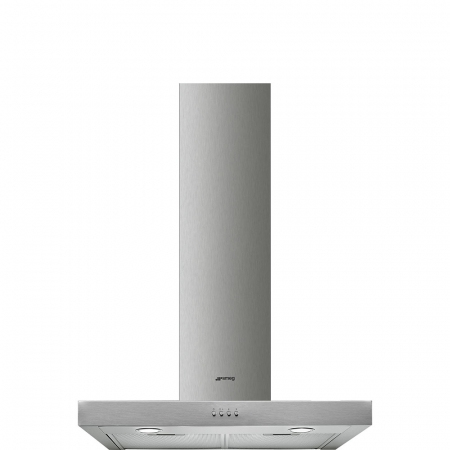 Cappa aspirante a parete 60 cm Smeg 180W D LUCE LED INOX KATE600EX
