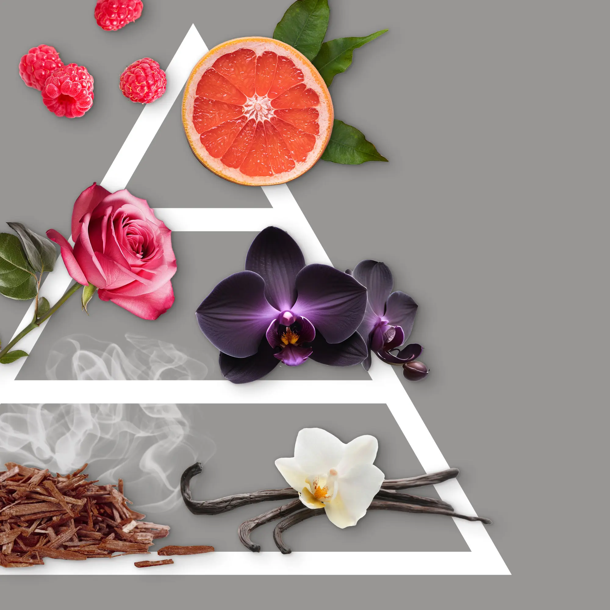 Profumatore ambiente con fiore 100 ml Orchidea nera