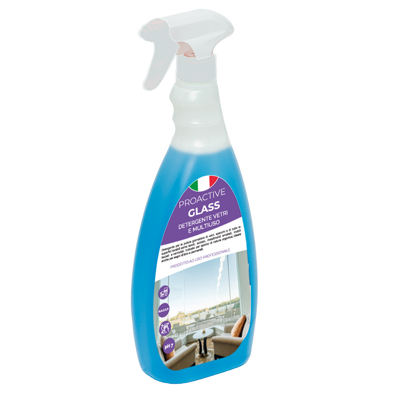 Detergente vetri e multiuso ProActive Glass 750 ml
