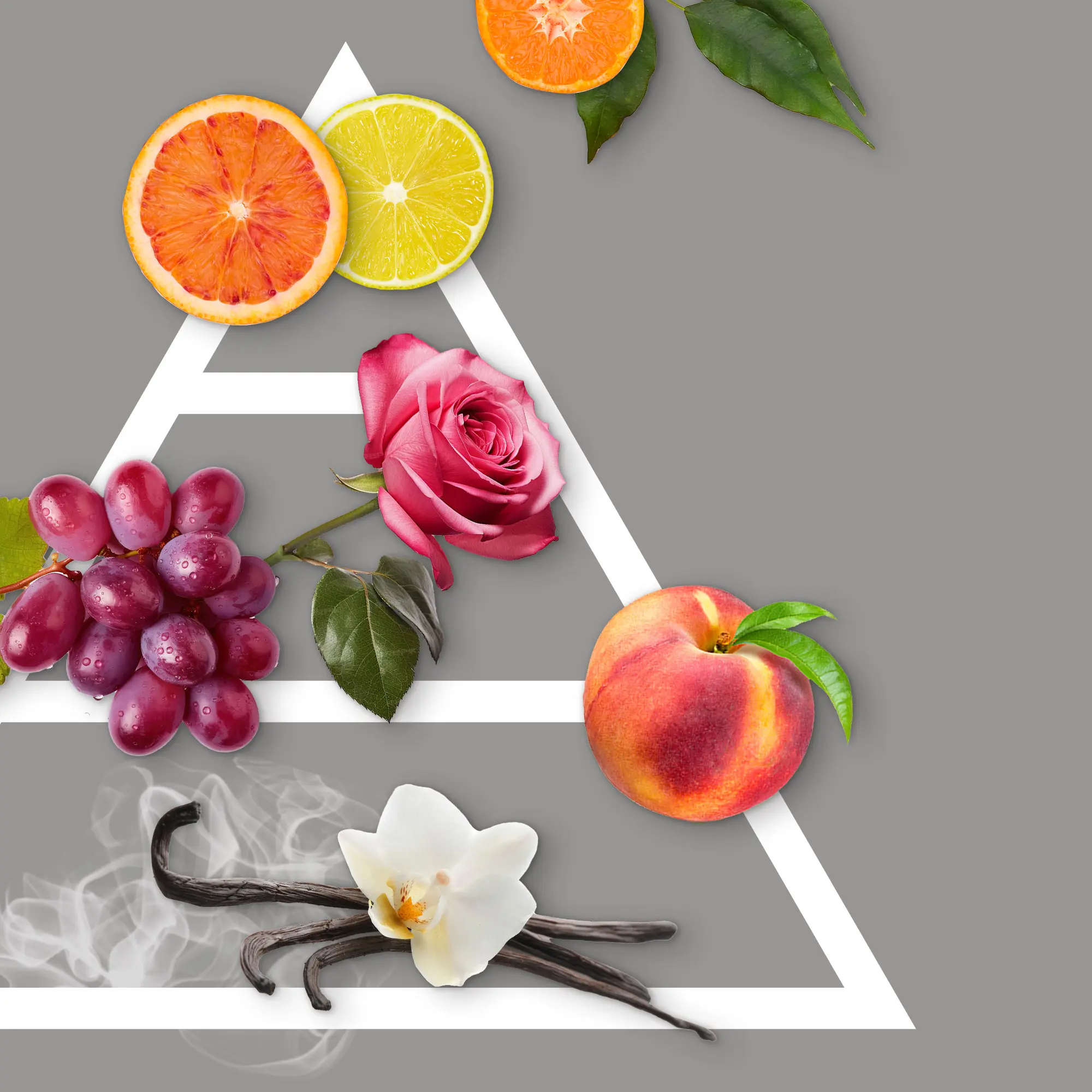 Profumatore ambiente con fiore 100 ml Rosso Divino