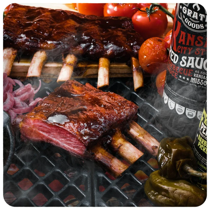 Salsa Kansas Style 265 ml per barbecue Grate Goods