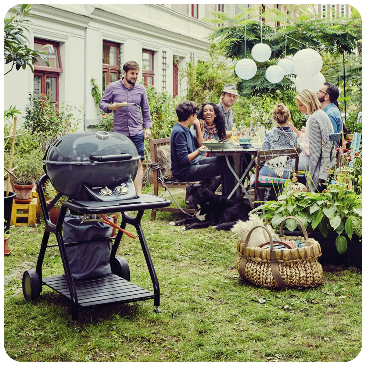 barbecue e cena tra amici